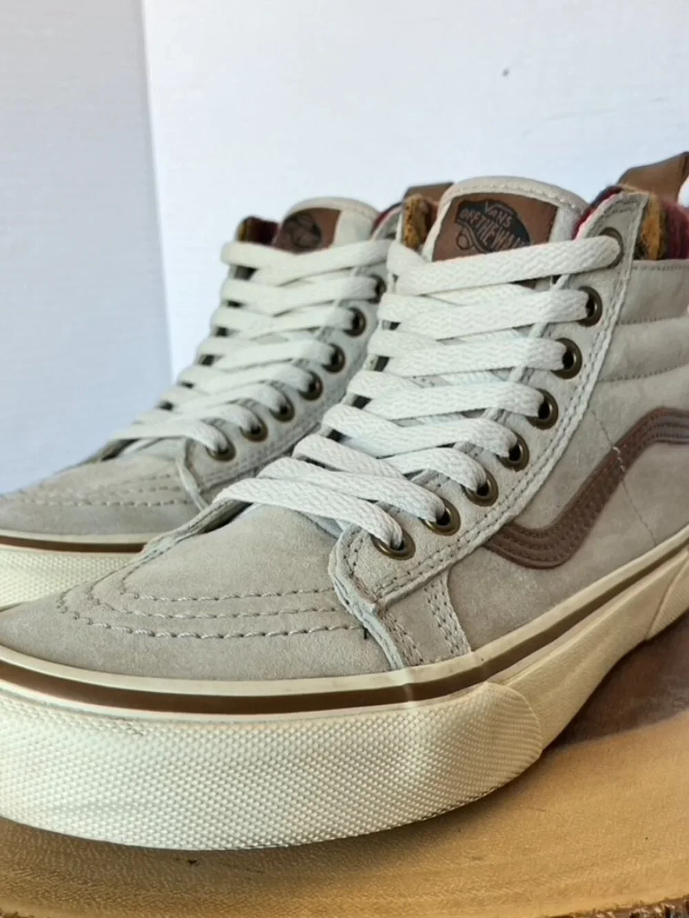 VANS Sk8-HI MTE all weather with wool lining and Scotchgard leather